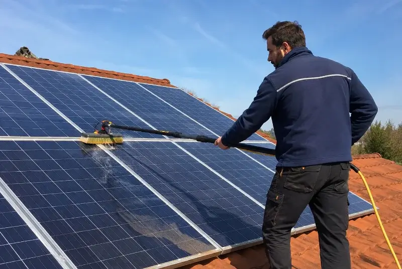 Nettoyage et entretien de panneaux solaires à Claviers